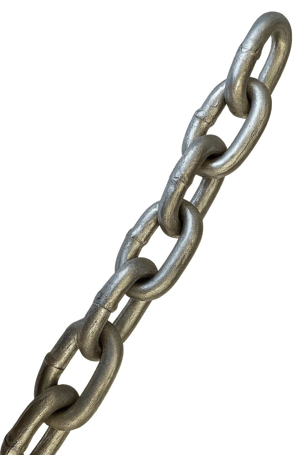 Straight Link Chain Zinc 3/8 Grade 30
