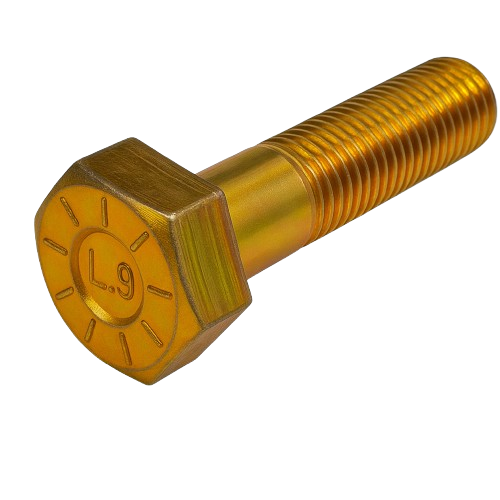 Imperial Hexagonal Bolt Fine And Partial Thread Cadium Plated 1-1/4-12 * 11" Grade 12