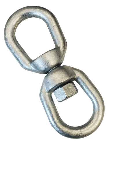Eye to Eye Swivels Hot Dip Galvanized 3/8 * 4-1/4"