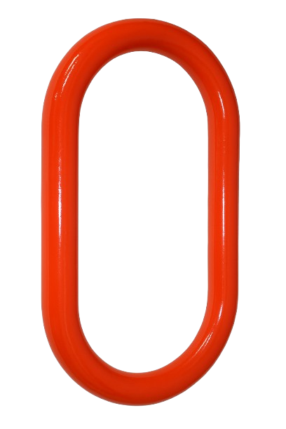 Oblong Link Orange Painted Alloy Steel 2 * 14'' Grade 80