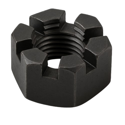 Castel Nut Fine Thread black Steel 1/2-20 Grade 2