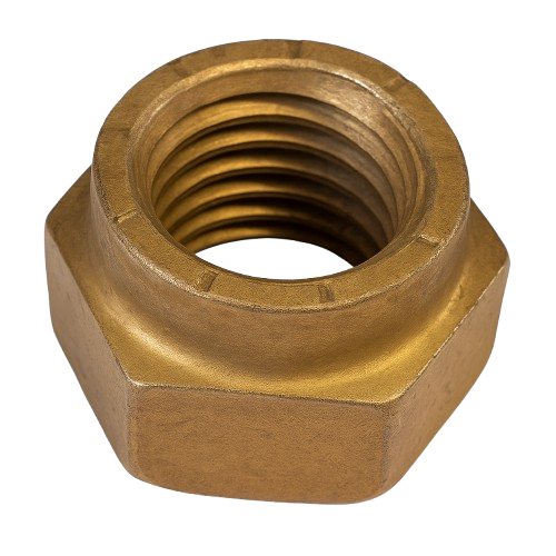 Conical Hexagonal Nut Cadium Plated 9/16-12 Grade 9
