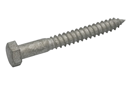 Hexagonal Lag Screw Hot Dip Galvanized 3/4 * 6"