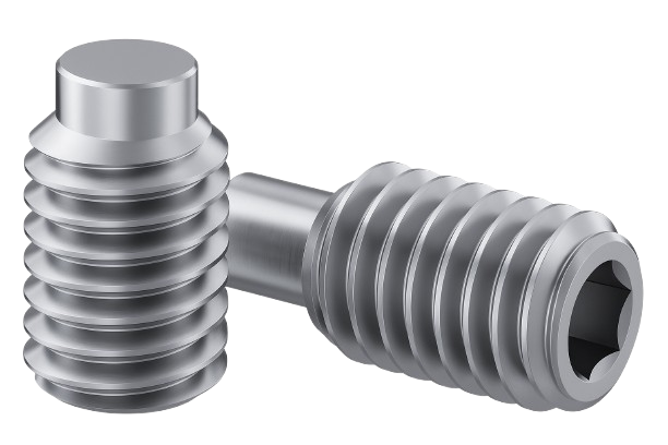 Set Screw Full Thread 304 Stainless Steel 5/16-18 * 5/16" [Dog Point] [Allen Drive]
