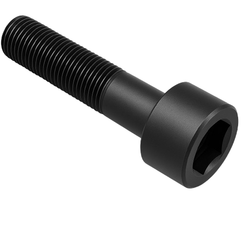 Socket Head Cap Screw Black Oxyde Alloy Steel 3/8-24 * 5-1/4" Grade 8 [Cup Point] [Allen Drive]