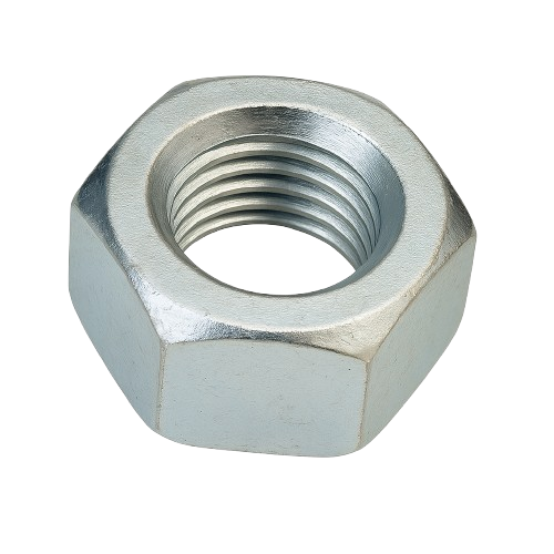Imperial Hexagonal Nut zinc Plated Fine Thread 1-1/8-12 Grade 5