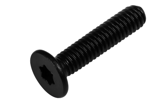 Low-profile flat wide head pressure screw – M2 × 0.4 × 14 mm – Stainless Steel 304 – B.O. finish