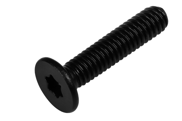Flat Large Thin Pressure Screw SS 304 Black Oxide – M8 × 1.25 × 55 mm