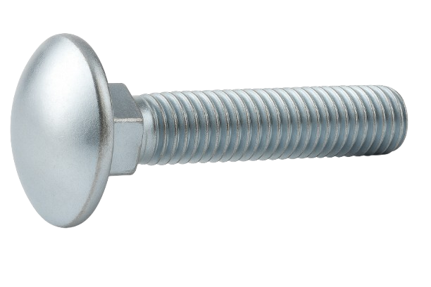 Boulon Carrosserie Impérial À Tête Bombée, Filetage Complet Plaqué Zinc 5/16-18 * 1-1/4" Grade 5