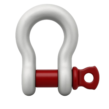 Screw-Pin Shackles Hot Dip Galvanized 5/8