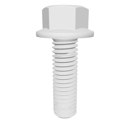 Imperial Flanged Hexagonal Bolt Full Thread 304 Stainless Steel 10-24 * 1-1/4"