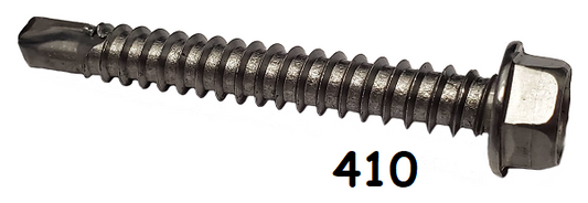 Hexagonal Head Drilling Screw 410 Stainless Steel #12 * 1"