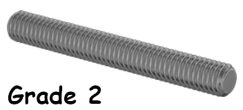 Threaded Rod Zinc 1-8 * 36" Grade 2